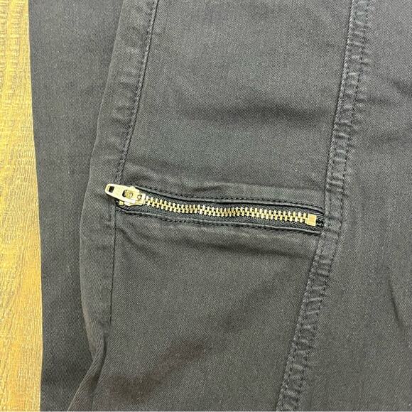 Pistola Navy Skinny Jeans Minimalist Chic Zippers Quiet Luxury Women's Size 25 - Picture 3 of 6